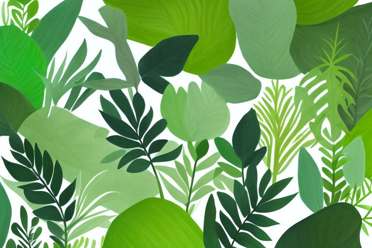 illustration living wall