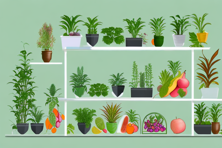 vertical farming illustration